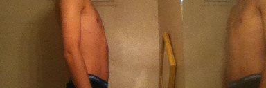 4 Pictures of a 151 lbs 6 feet 4 Male Weight Snapshot