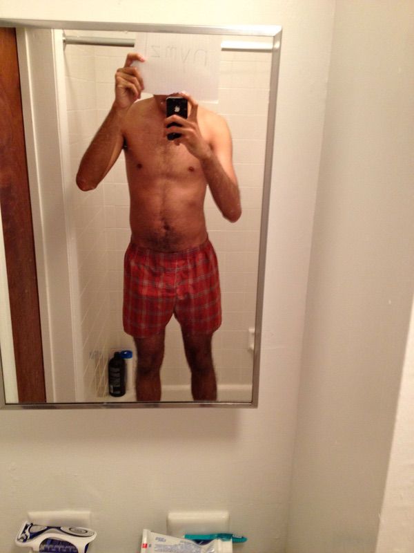 4 Pics of a 131 lbs 5 foot 10 Male Fitness Inspo