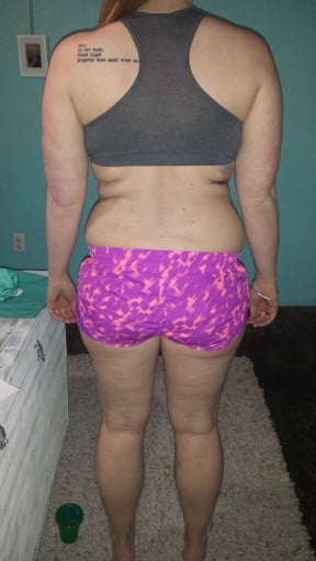 A photo of a 5'10" woman showing a snapshot of 192 pounds at a height of 5'10