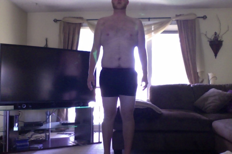 4 Pictures of a 6 foot 6 274 lbs Male Weight Snapshot