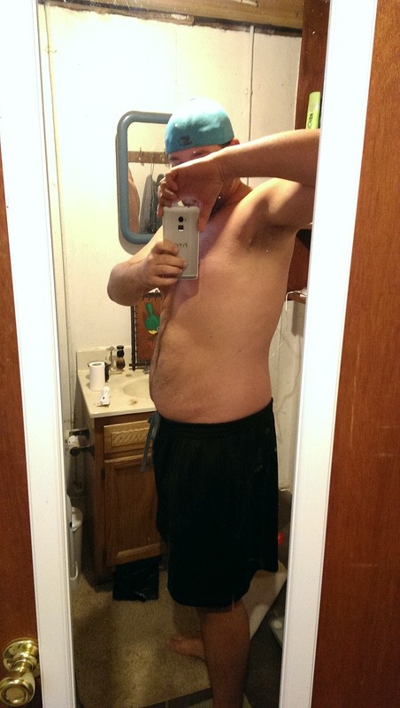 59 lbs Fat Loss Before and After 6 foot 3 Male 321 lbs to 262 lbs