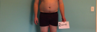 3 Pics of a 282 lbs 6'5 Male Fitness Inspo