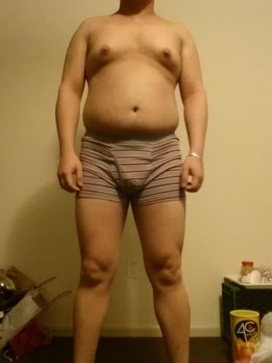 A photo of a 5'9" man showing a snapshot of 192 pounds at a height of 5'9