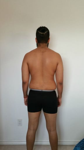 3 Pics of a 5'9 180 lbs Male Weight Snapshot