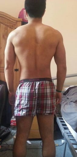 4 Pics of a 151 lbs 5'6 Male Fitness Inspo