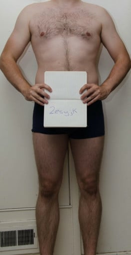 A picture of a 6'0" male showing a snapshot of 193 pounds at a height of 6'0