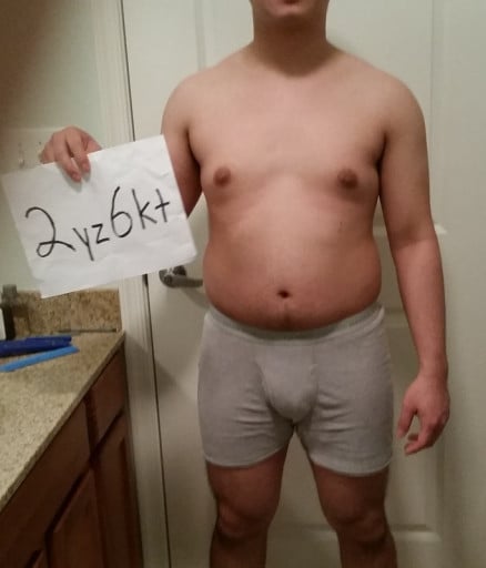 A picture of a 5'7" male showing a snapshot of 179 pounds at a height of 5'7