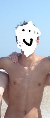 6'5 Male Before and After 40 lbs Muscle Gain 165 lbs to 205 lbs