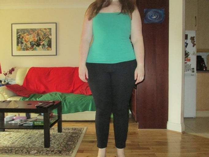 5 foot 11 Female Before and After 45 lbs Weight Loss 265 lbs to 220 lbs