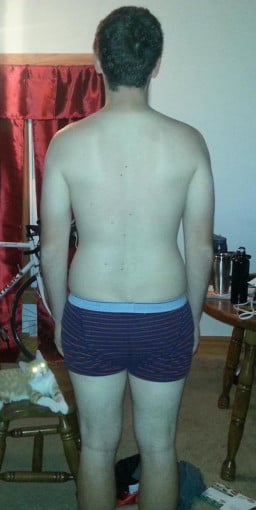 A progress pic of a 5'11" man showing a snapshot of 188 pounds at a height of 5'11