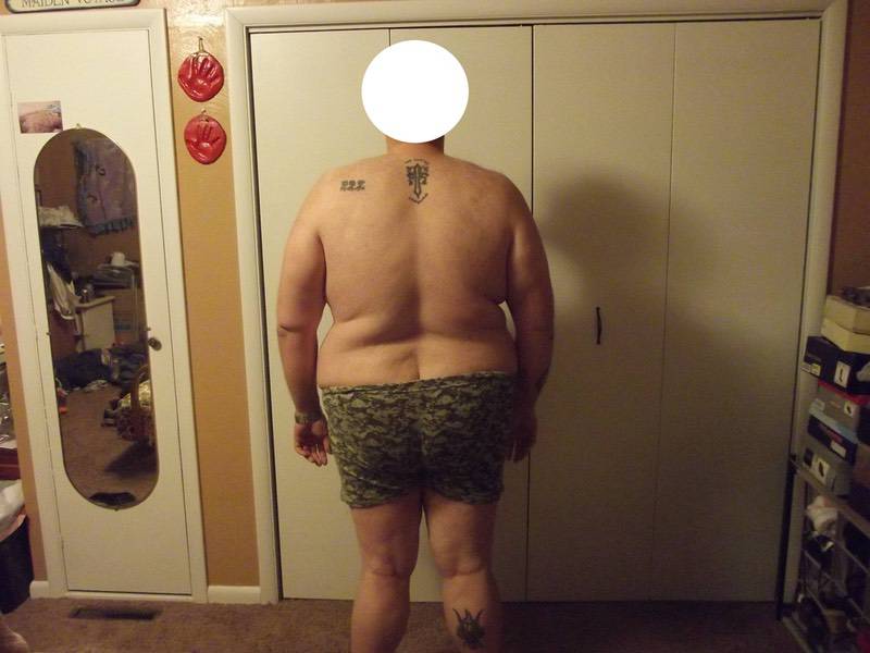 4 Pictures of a 360 lbs 6 foot 4 Male Weight Snapshot
