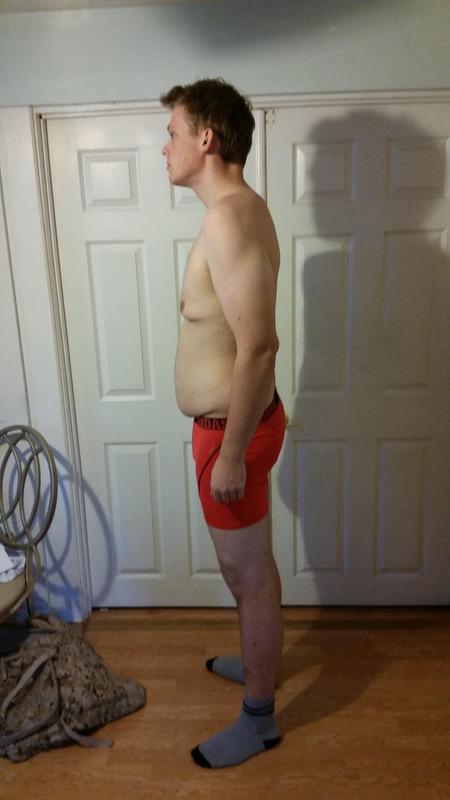 3 Photos of a 6 feet 6 225 lbs Male Fitness Inspo