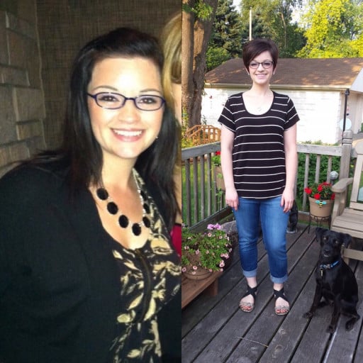 From 185 to 142: a Woman's Weight Loss Journey Through Exercise and Food Choices