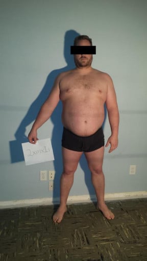 A progress pic of a 5'10" man showing a snapshot of 258 pounds at a height of 5'10