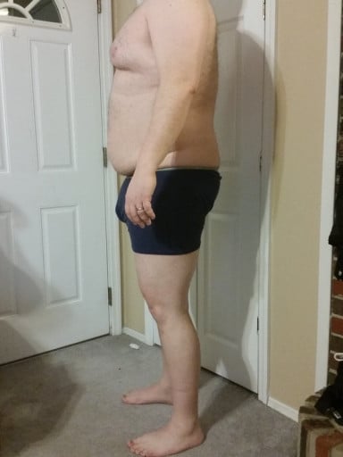 A progress pic of a 6'3" man showing a snapshot of 311 pounds at a height of 6'3