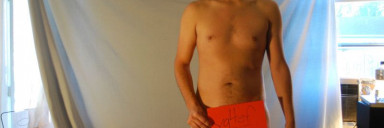 3 Photos of a 6'5 224 lbs Male Fitness Inspo