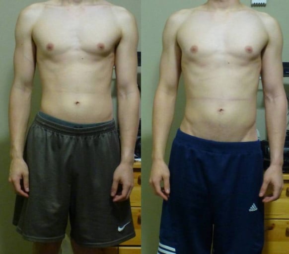Casual 24 Year Old Male's Weight Journey: 127 to 135Lbs