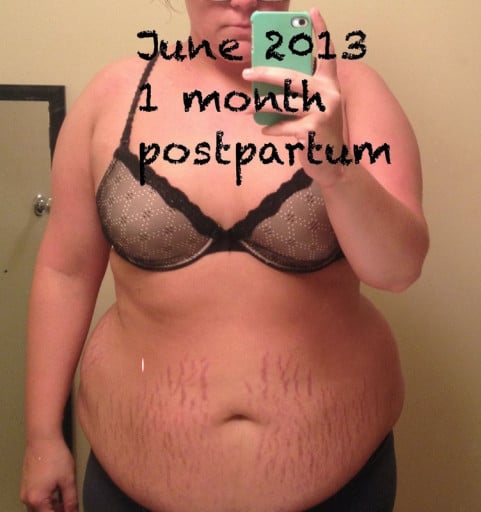 A progress pic of a 5'3" woman showing a snapshot of 248 pounds at a height of 5'3