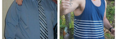 5'6 Male 101 lbs Weight Loss Before and After 287 lbs to 186 lbs