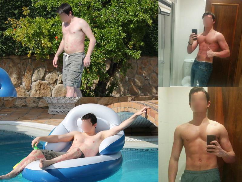 Progress Pics of 20 lbs Weight Loss 6 foot Male 198 lbs to 178 lbs