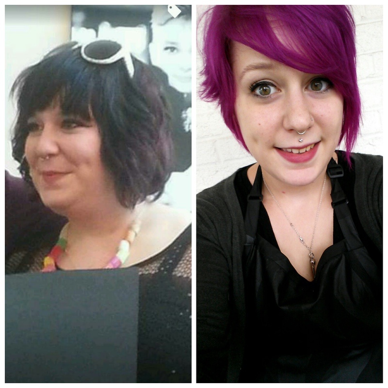 50 lbs Fat Loss Before and After 5 foot 4 Female 240 lbs to 190 lbs