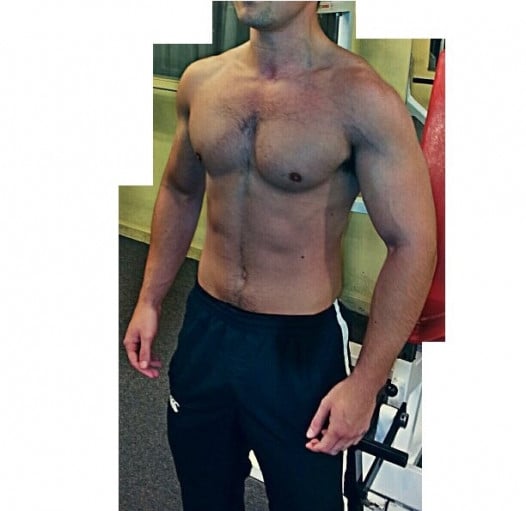 5 foot 9 Male 35 lbs Muscle Gain 120 lbs to 155 lbs