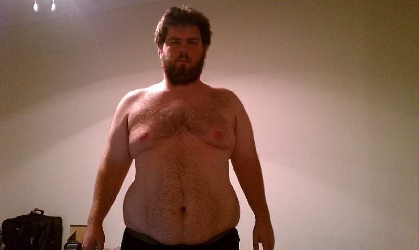 A picture of a 6'0" male showing a snapshot of 270 pounds at a height of 6'0