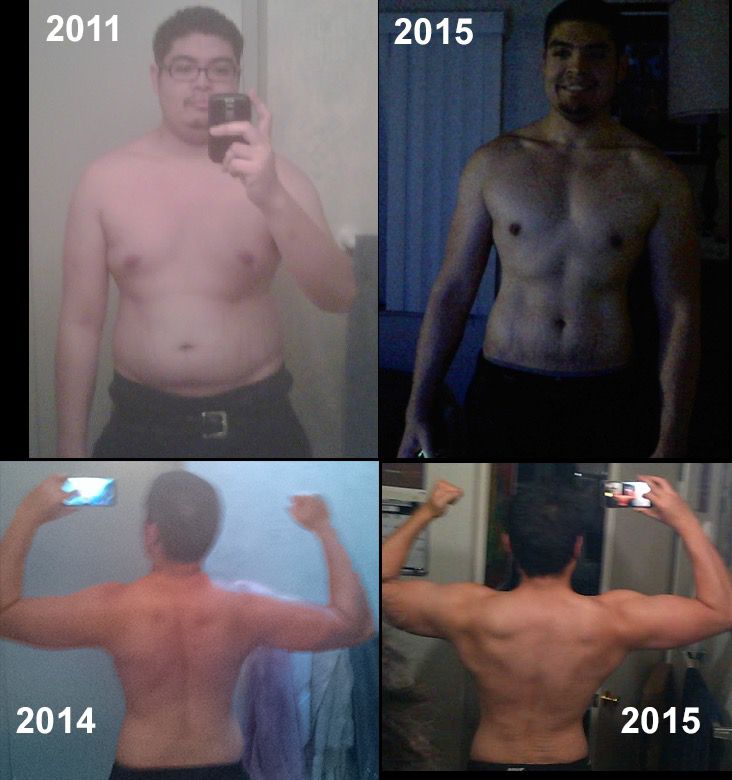 5 foot 11 Male 80 lbs Weight Loss Before and After 250 lbs to 170 lbs.