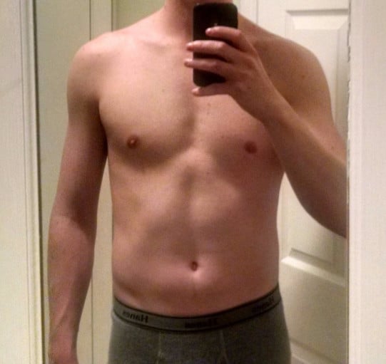 3 Photos of a 6'3 175 lbs Male Weight Snapshot