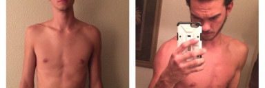 Progress Pics of 11 lbs Muscle Gain 6 feet 4 Male 157 lbs to 168 lbs