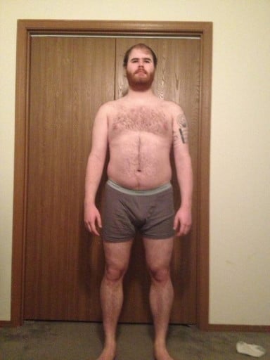 A photo of a 6'0" man showing a snapshot of 225 pounds at a height of 6'0