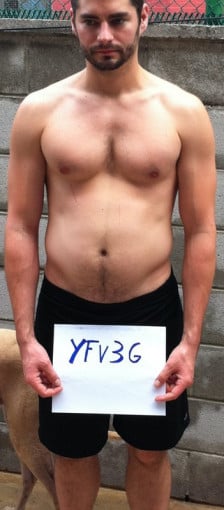 31 Year Old Male Loses 7Lbs to Reduce Body Fat Percentage and Gain Muscle