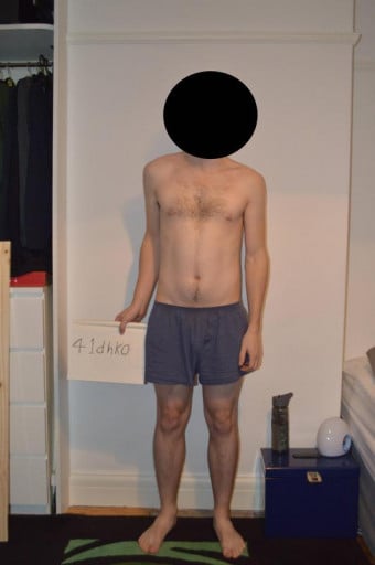 27 Year Old Male's Progress Pic While Bulking and Staying the Same Weight