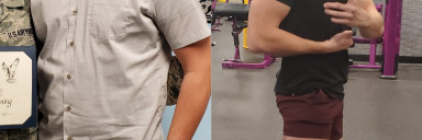6 feet 4 Male 55 lbs Weight Loss Before and After 260 lbs to 205 lbs