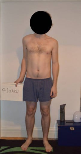 27 Year Old Man's Progress Pic After Days of Bulking