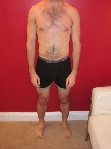 Completion: 24/M/5'7/142 [-3 lbs]
