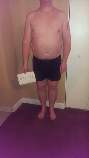 A progress pic of a 5'11" man showing a snapshot of 236 pounds at a height of 5'11