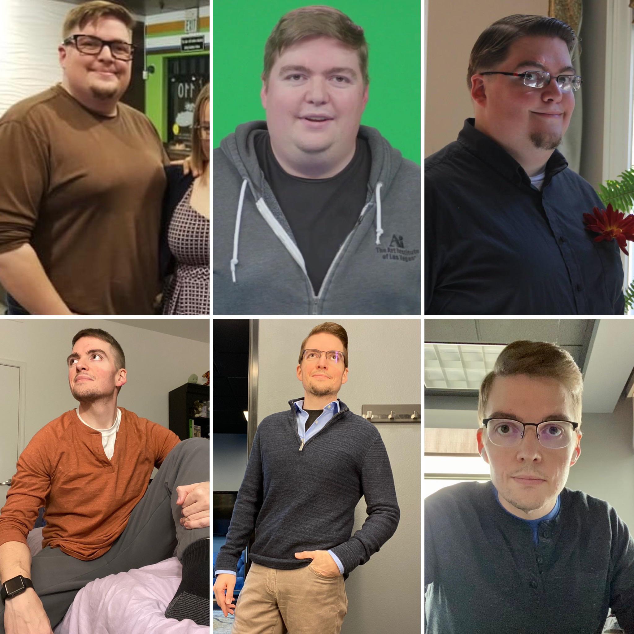 Progress Pics of 123 lbs Weight Loss 5 feet 10 Male 282 lbs to 159 lbs
