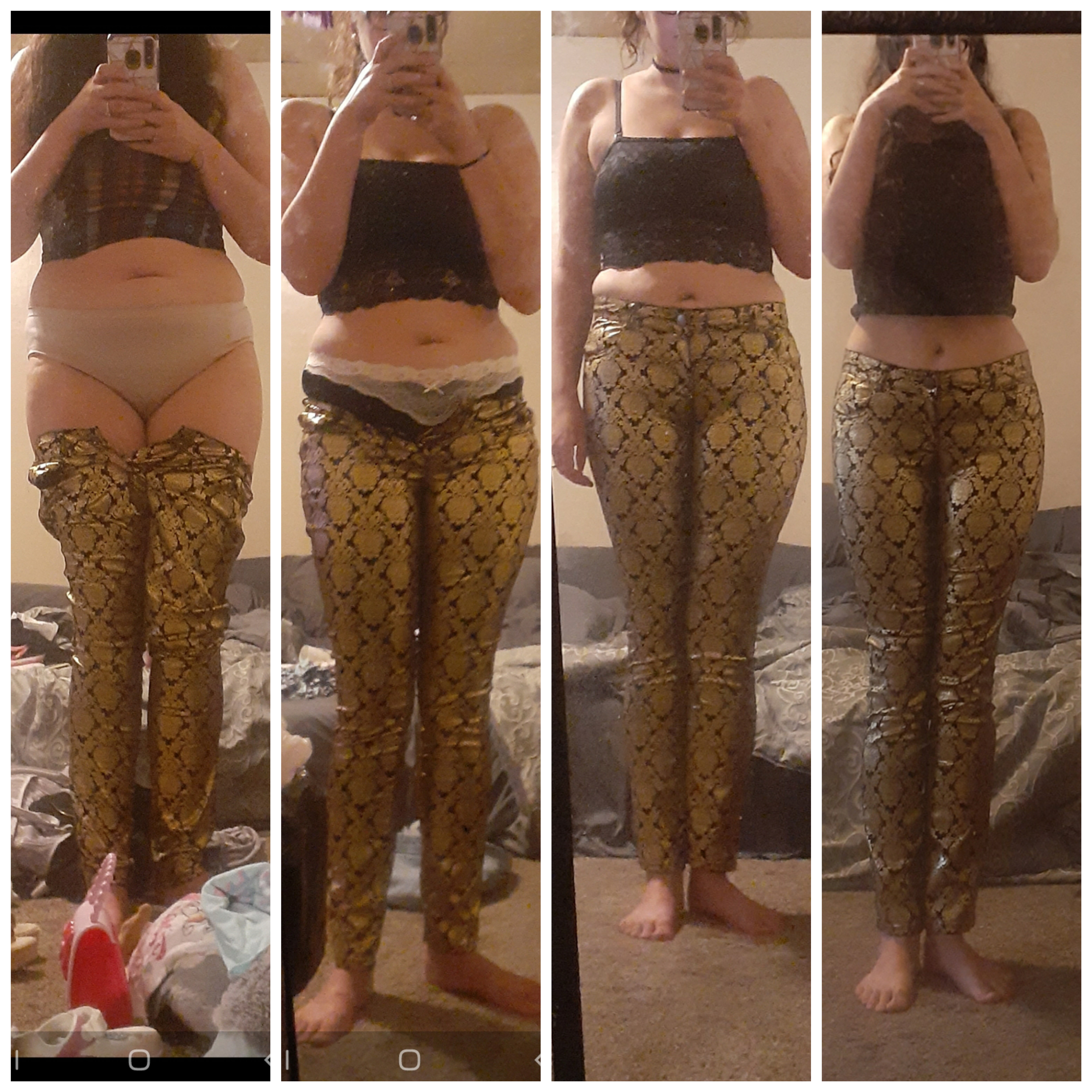 5'7 Female Progress Pics of 61 lbs Fat Loss 220 lbs to 159 lbs