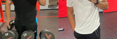 Progress Pics of 60 lbs Weight Loss 5 feet 7 Male 243 lbs to 183 lbs
