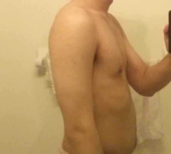 21/M/5'6/152Lbs Progress Pic: How I Stayed the Same After 1 Month