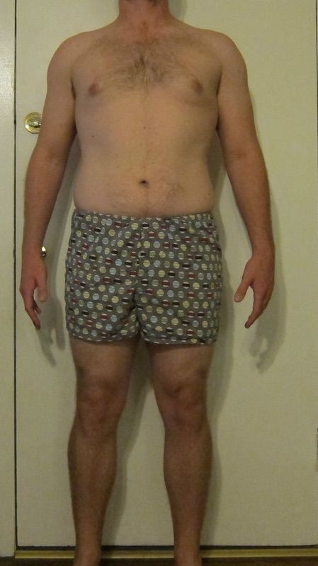 4 Photos of a 6 feet 1 230 lbs Male Weight Snapshot