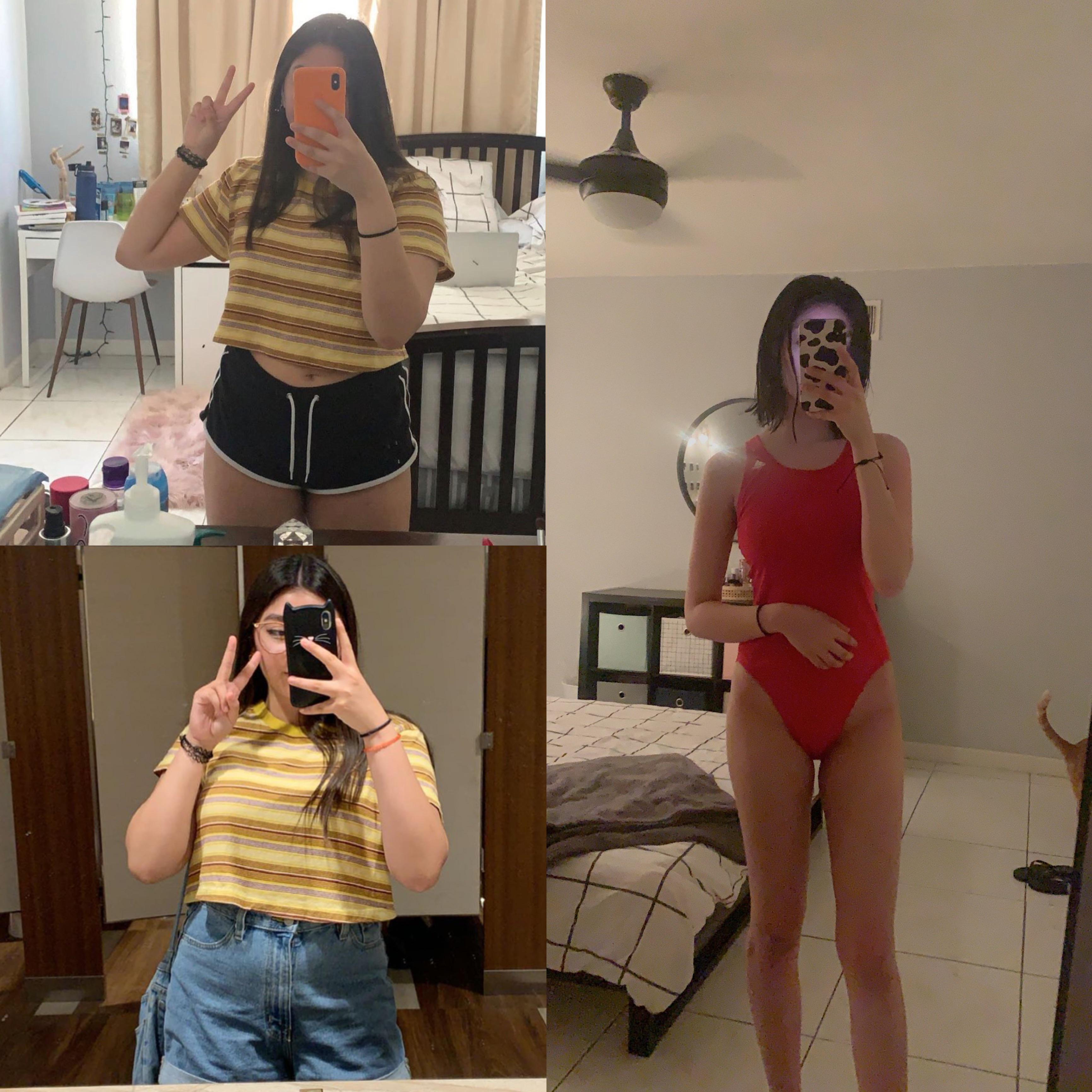 5 feet 4 Female 50 lbs Fat Loss Before and After 160 lbs to 110 lbs