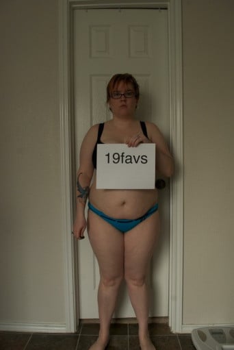A progress pic of a person at 158 cm