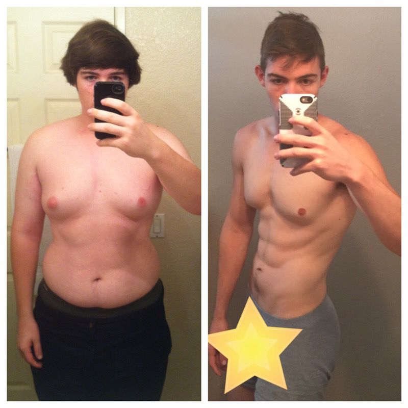 6 foot Male 55 lbs Weight Loss Before and After 225 lbs to 170 lbs