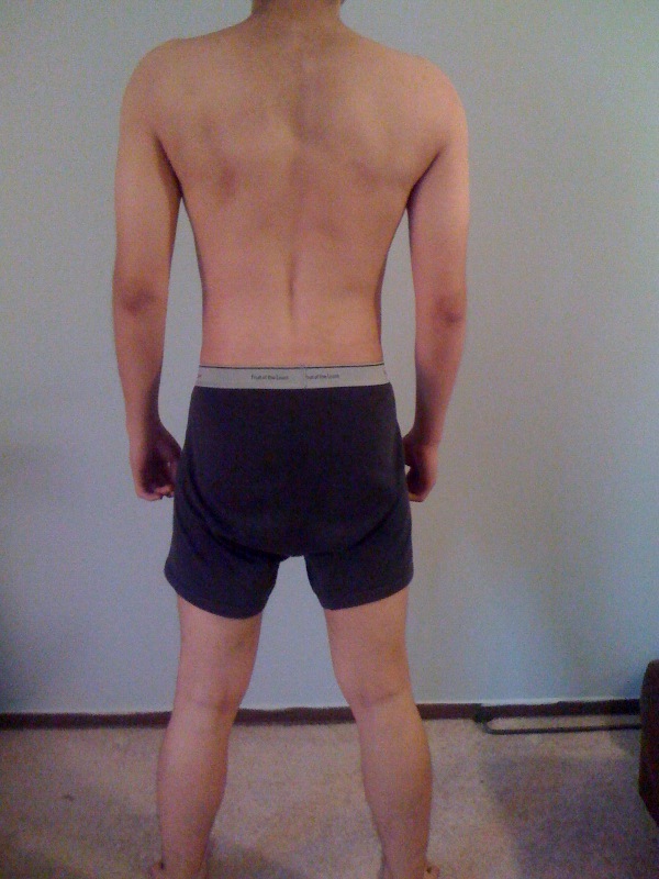 4 Pictures of a 5'5 120 lbs Male Fitness Inspo