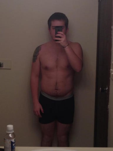 22 Year Old Male Losing the Last Few Pounds: Progress Pic
