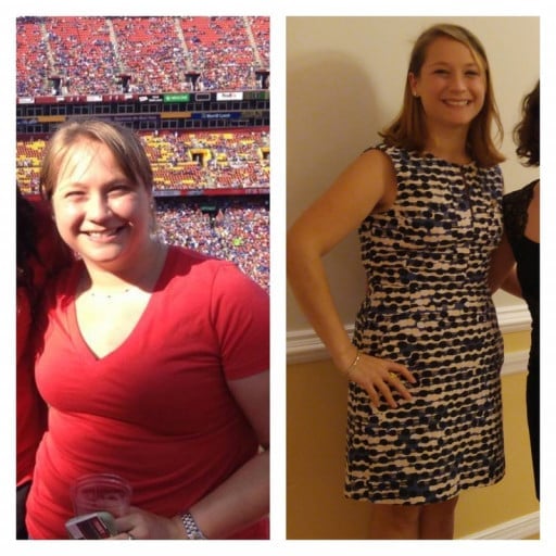 27 Year Old Woman's Weightloss Journey: 191 to 151 Lbs in 10 Months