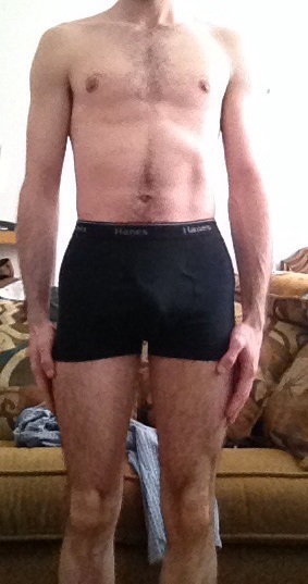 4 Pictures of a 115 lbs 5 foot 6 Male Weight Snapshot