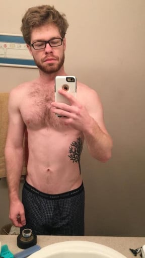 M/23/5'9" [145-158] (4 months) Feeling a lot stronger and a lot more confident in these little changes.